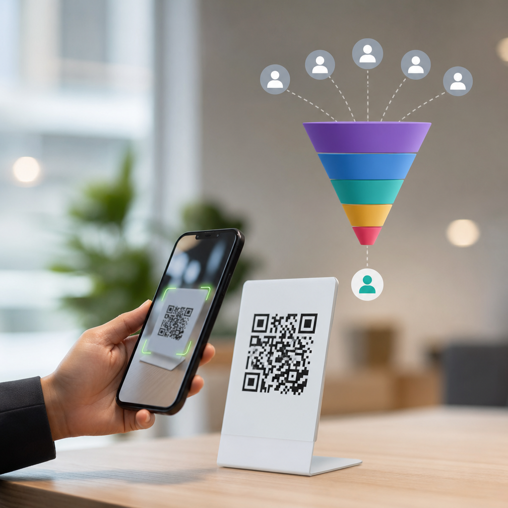 Dynamic QR Codes for Personalized Marketing Funnels