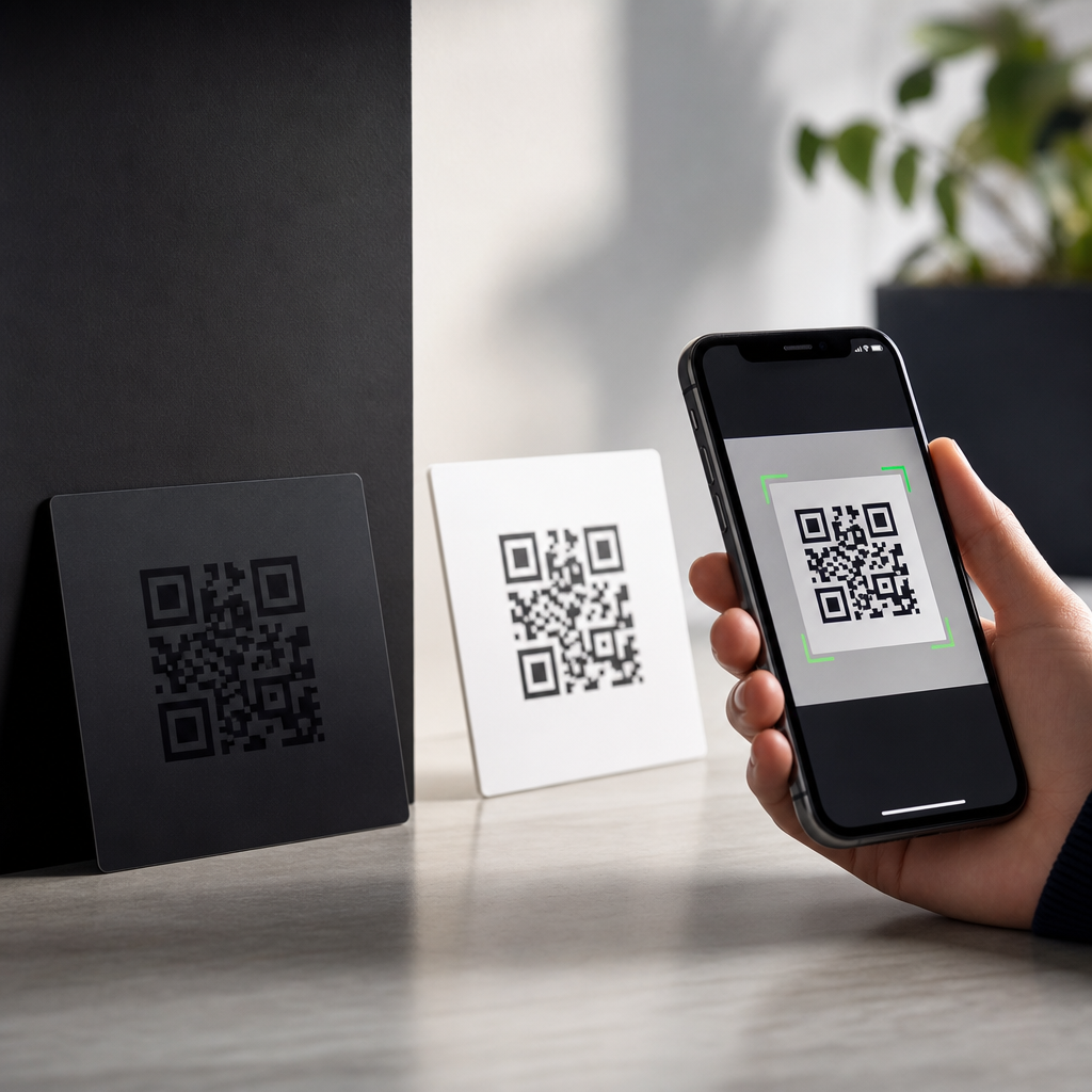 How Contrast Affects QR Code Scanability