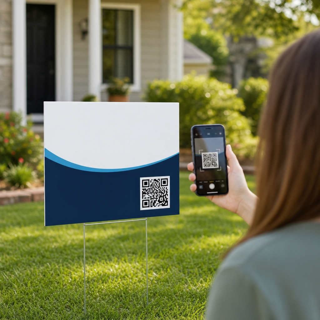 How to Add QR Codes to Yard Signs