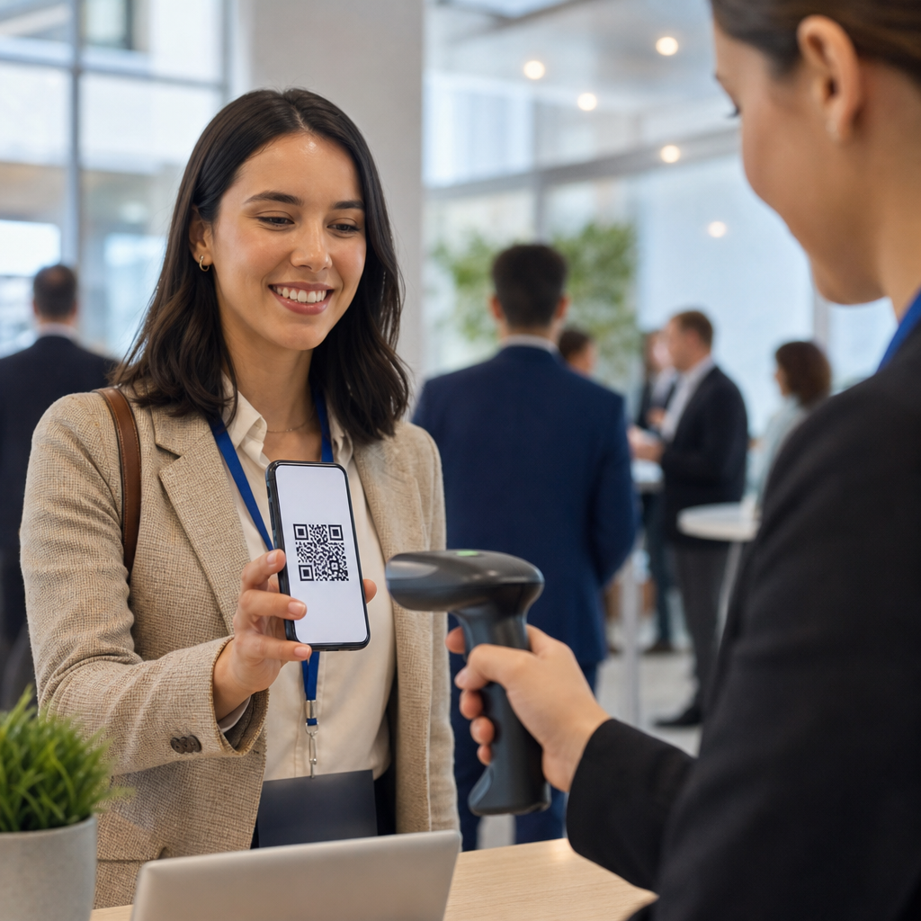 QR Codes for Attendee Registration
