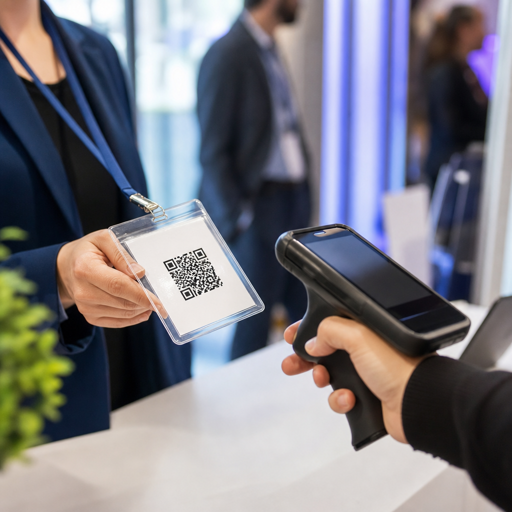 QR Codes for Badge Scanning at Events