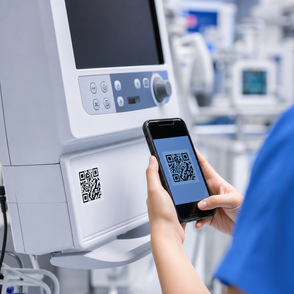 QR Codes for Medical Equipment Instructions