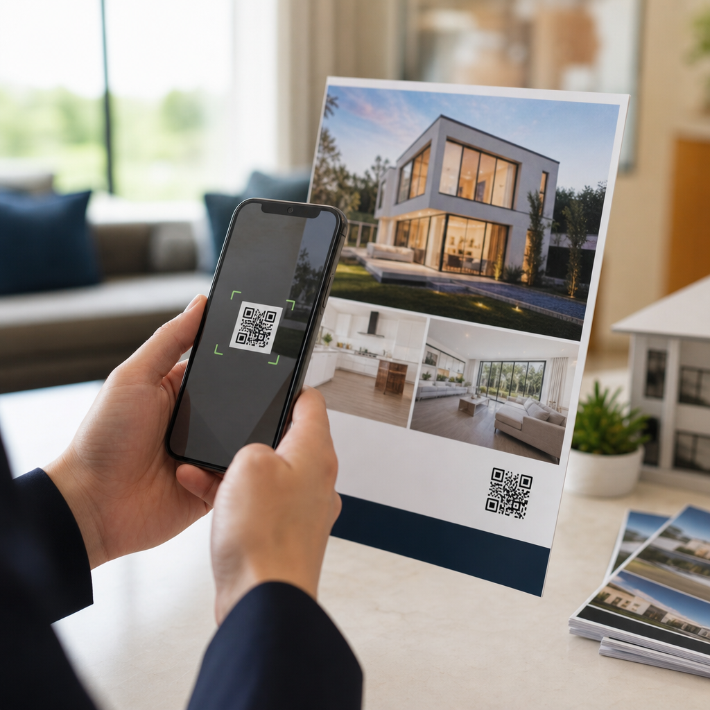 QR Codes for Real Estate Brochures