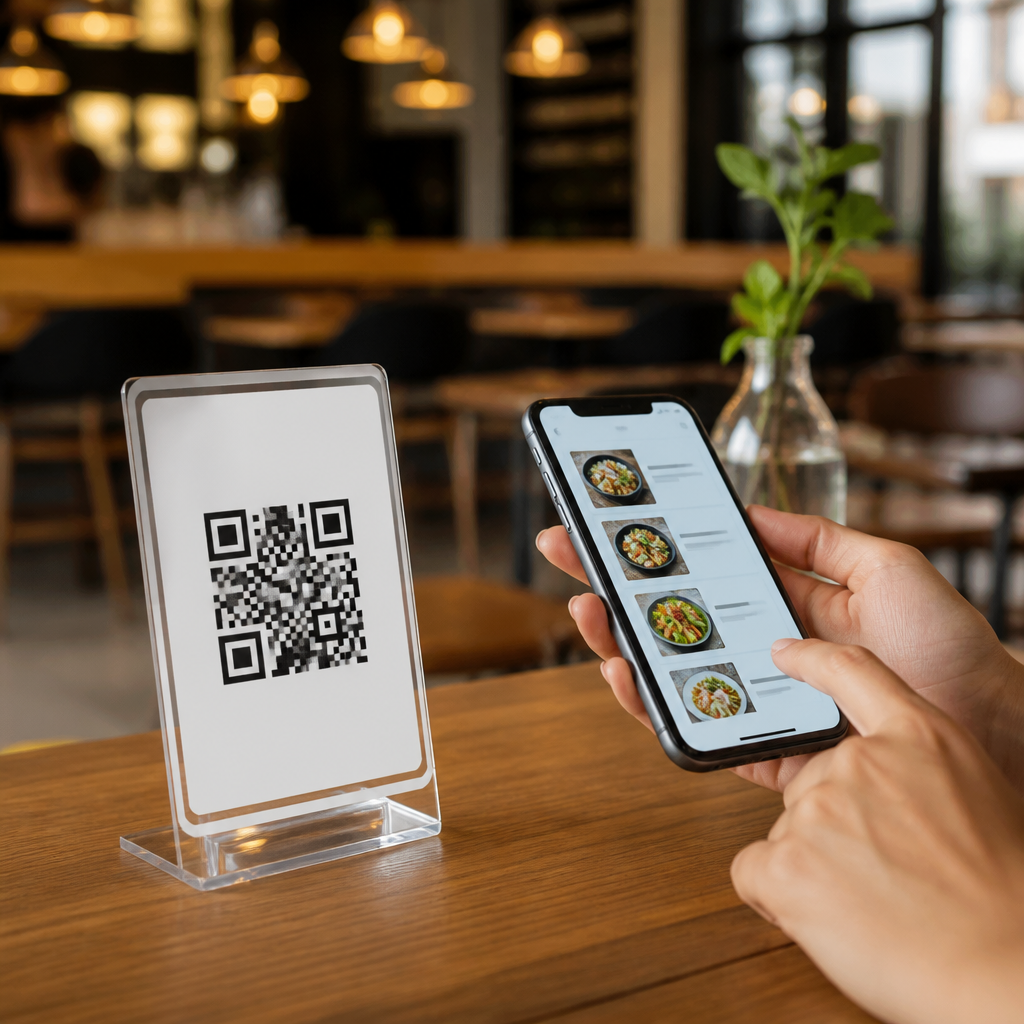 Menu QR Codes for Restaurants and Cafes