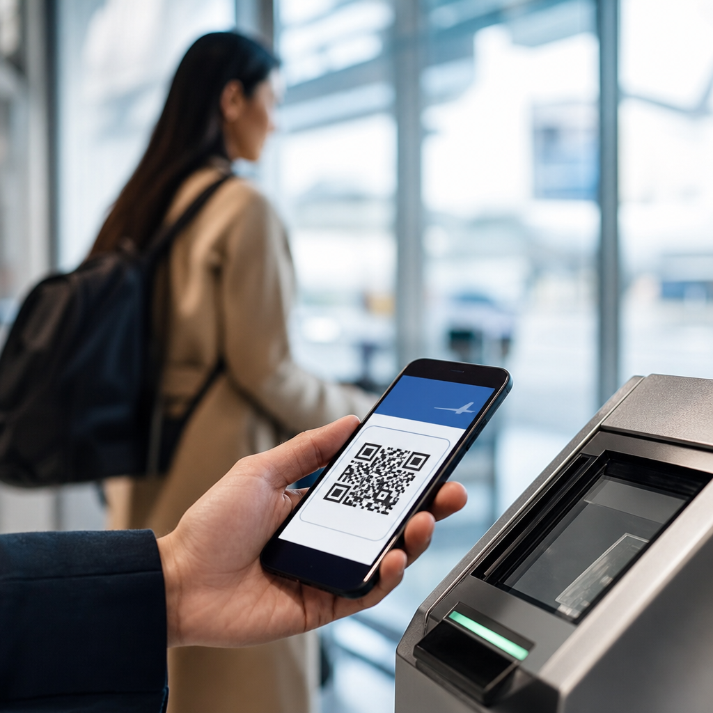 QR Codes for Boarding Passes and Tickets