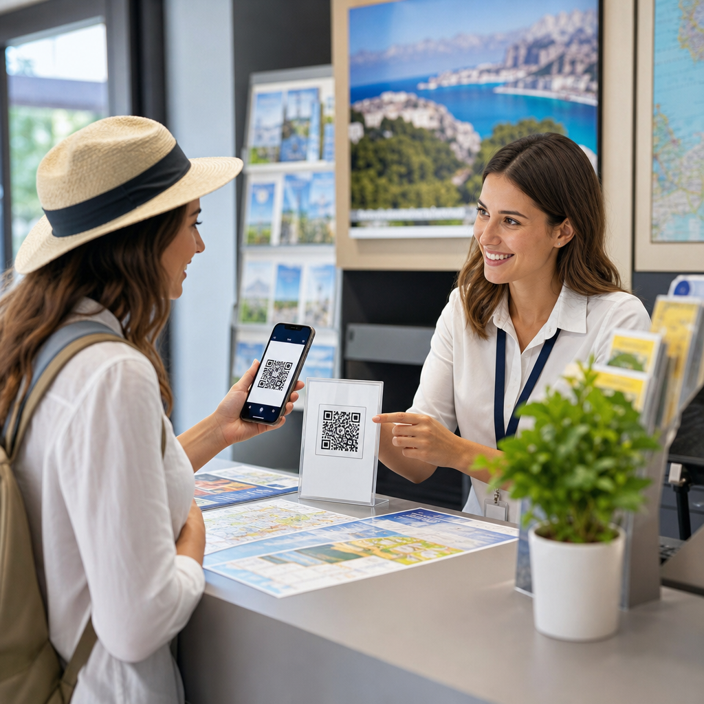 QR Codes for Tourist Information Centers