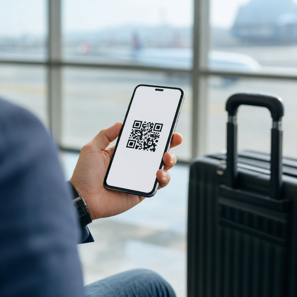 QR Codes for Travel Itineraries