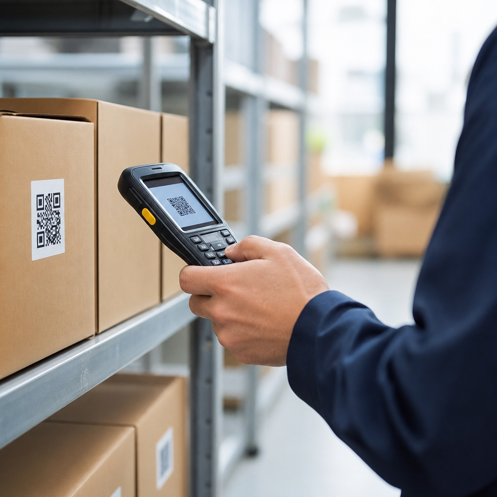 Using QR Codes for Inventory Management